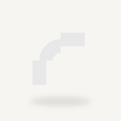 Codo PVC 1/2" × 90°